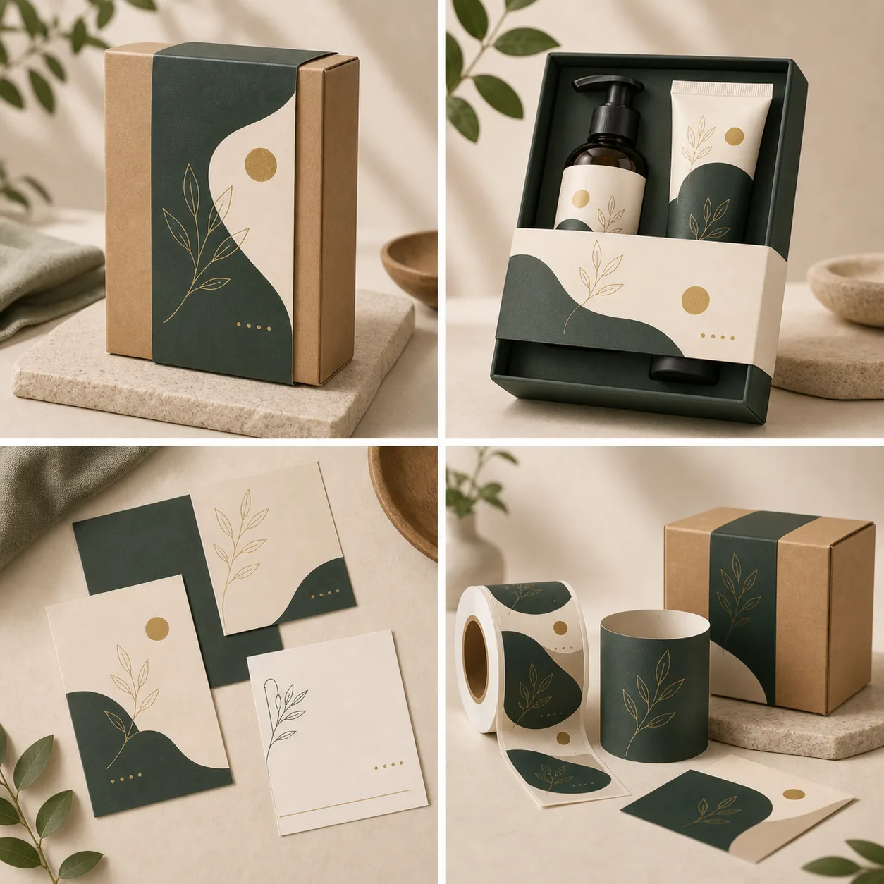Paper sleeves and insert cards