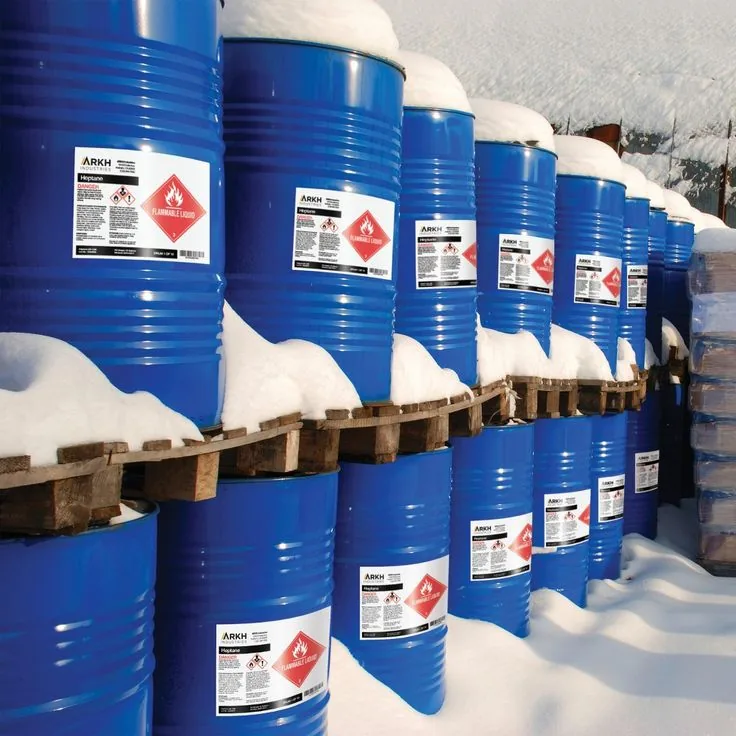 Custom chemical bottle jerry can and pail labels with buyer-approved hazard information