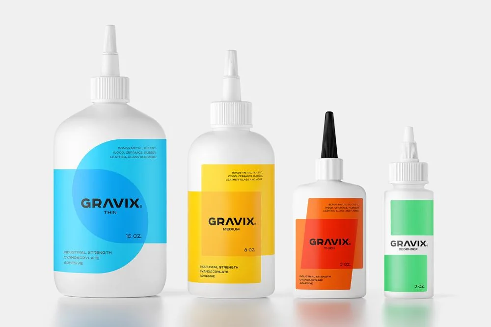 Custom chemical and industrial labels for durable container packaging