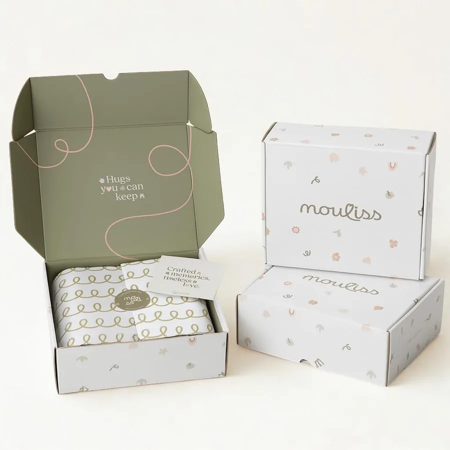 Custom coordinated sleeve label and card sets for multi-SKU packaging programs
