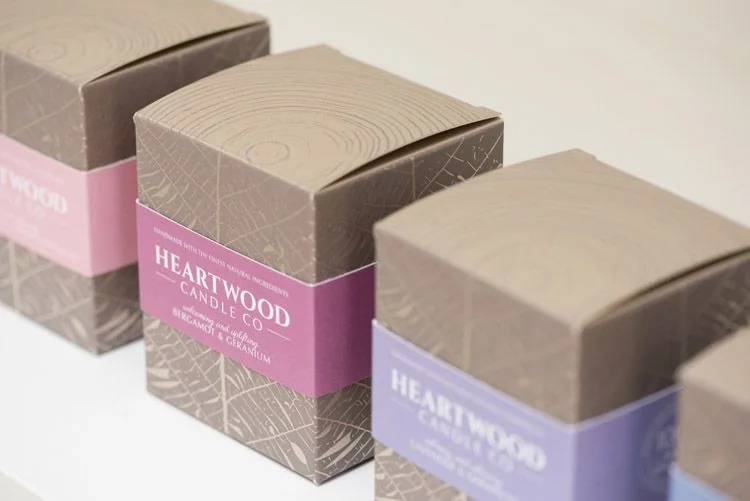 Custom paper sleeves and insert cards for retail product packaging