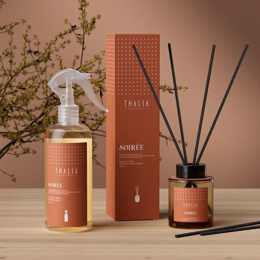 Custom reed diffuser and fragrance oil labels for home fragrance products