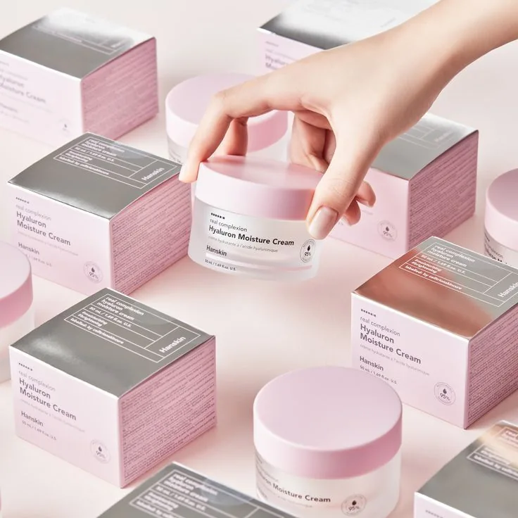 Custom skincare jar and cream boxes for beauty product lines