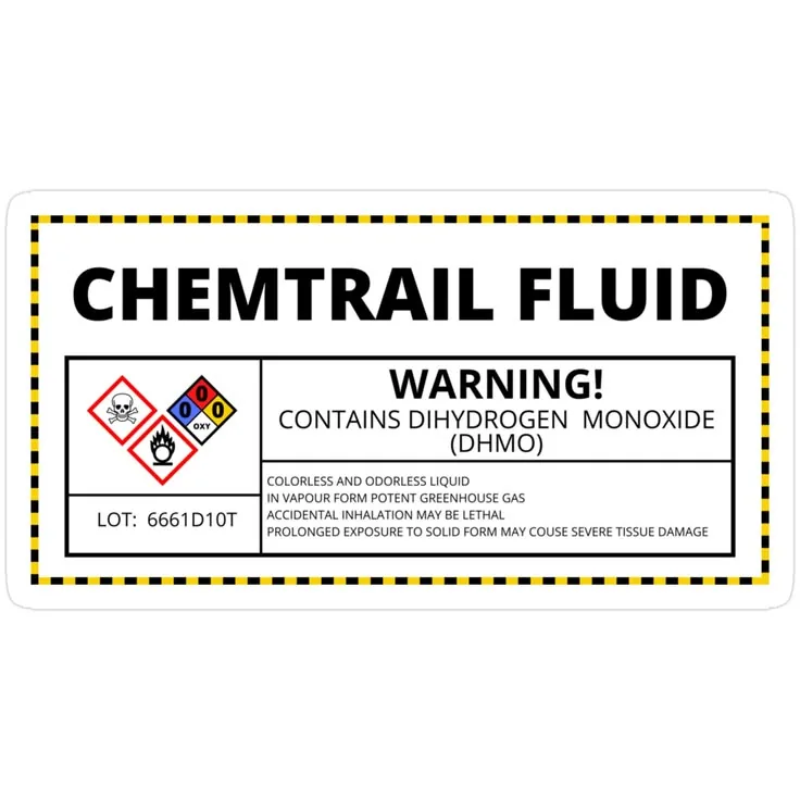 Custom warning maintenance and process labels using buyer-approved artwork
