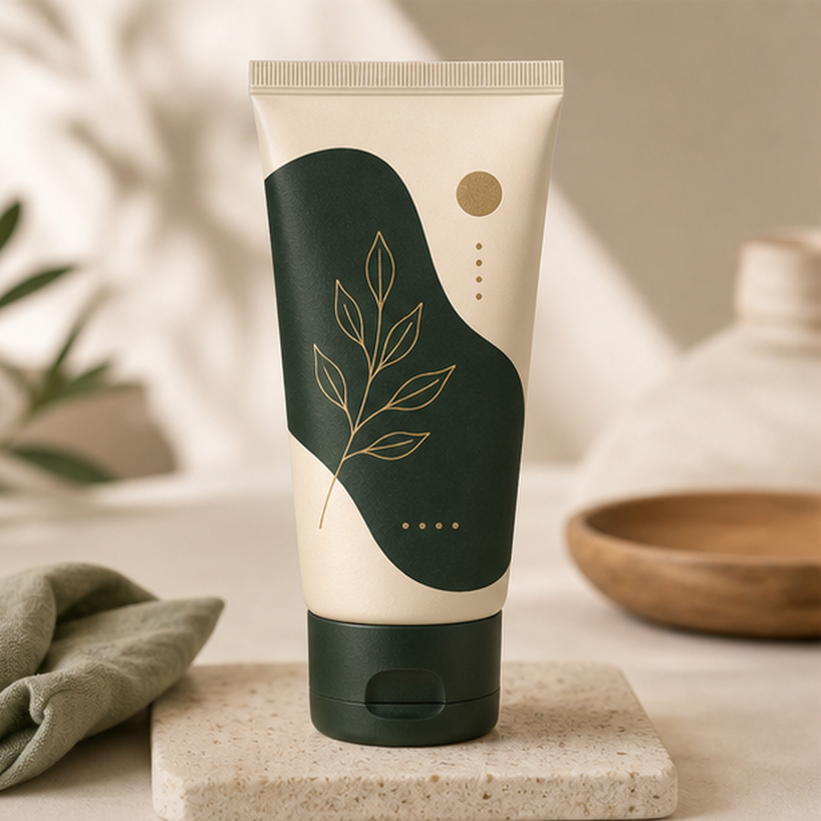 Tube & Lotion Labels example