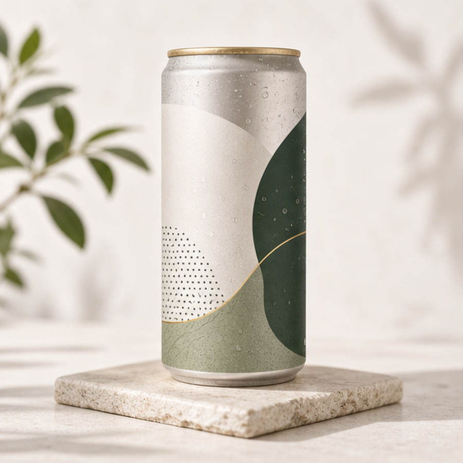 Can & Small Drink Labels example