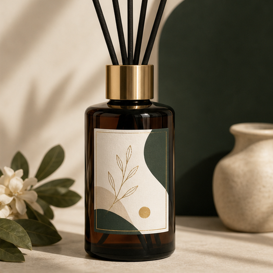 Diffuser & Room Spray Labels example