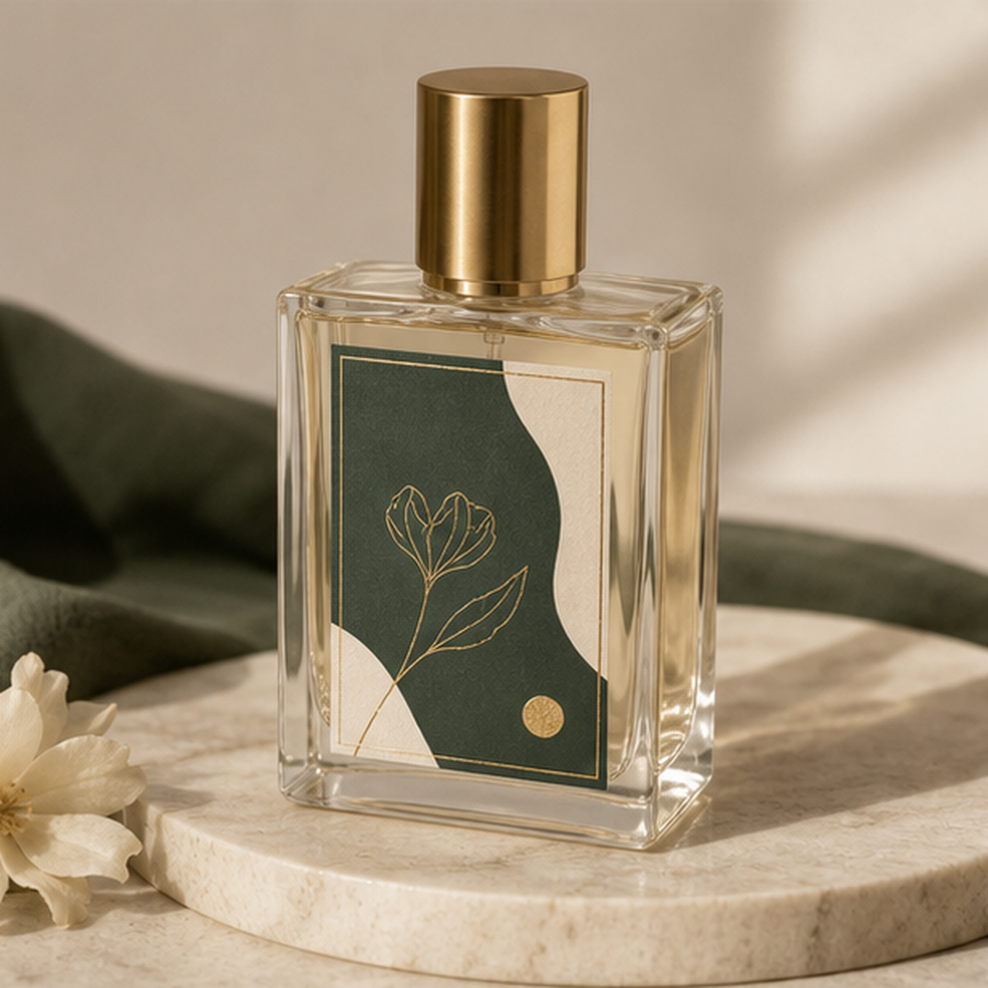 Fragrance Bottle Labels example