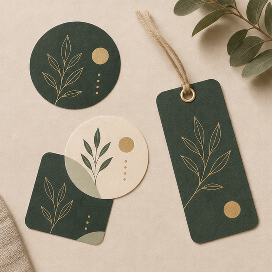 Sticker & Tag Sets example