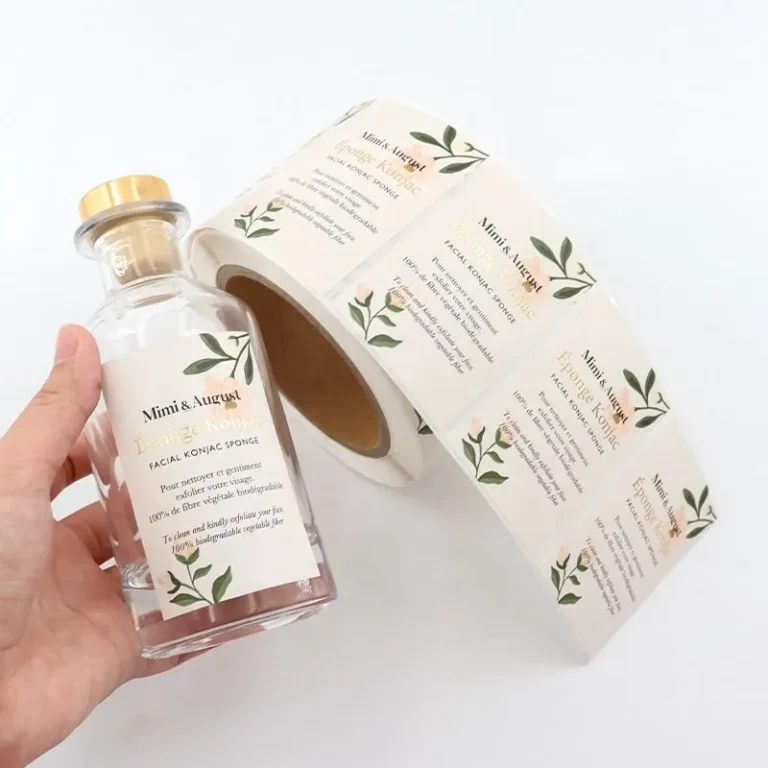 Custom product labels for bottles, jars and packaging projects