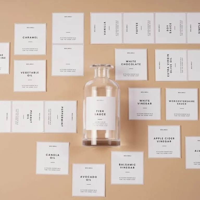 Sheet labels and stickers for samples and small batch product testing